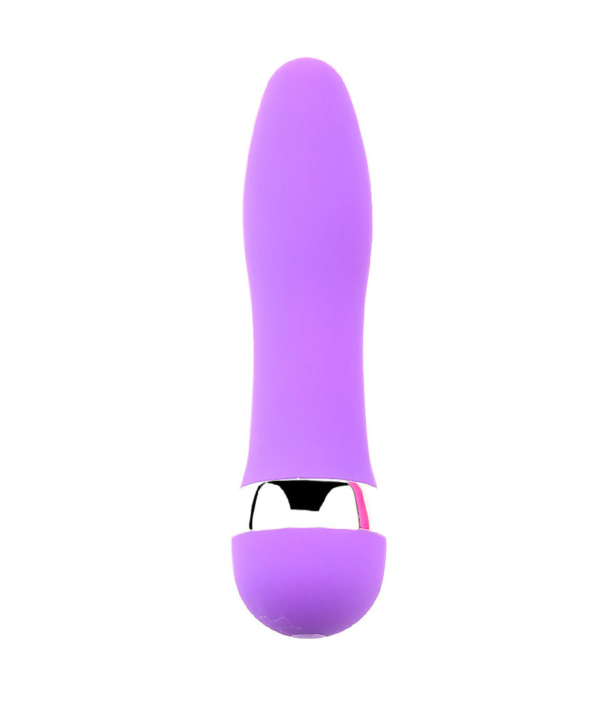 Mini Vibromasseur violet 11 cm - BOZ104PUR